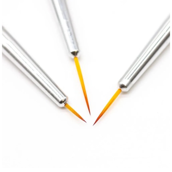 Кисточки стоматологические Dentins, для нанесения краски, цветные, 3 шт - фото 2