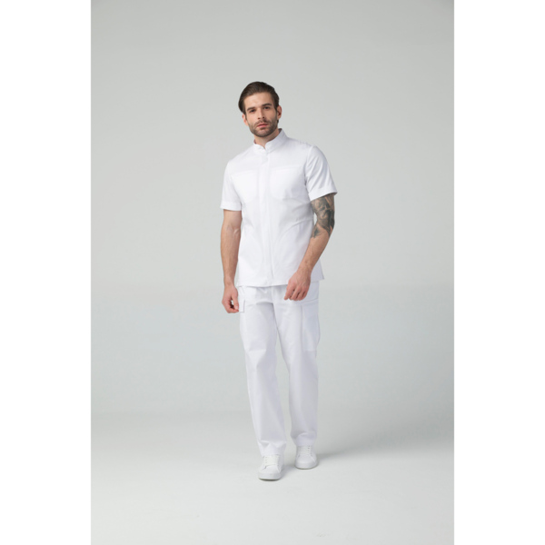 Туника мужская Dr. Nice, на молнии, белый, 50 - фото 5