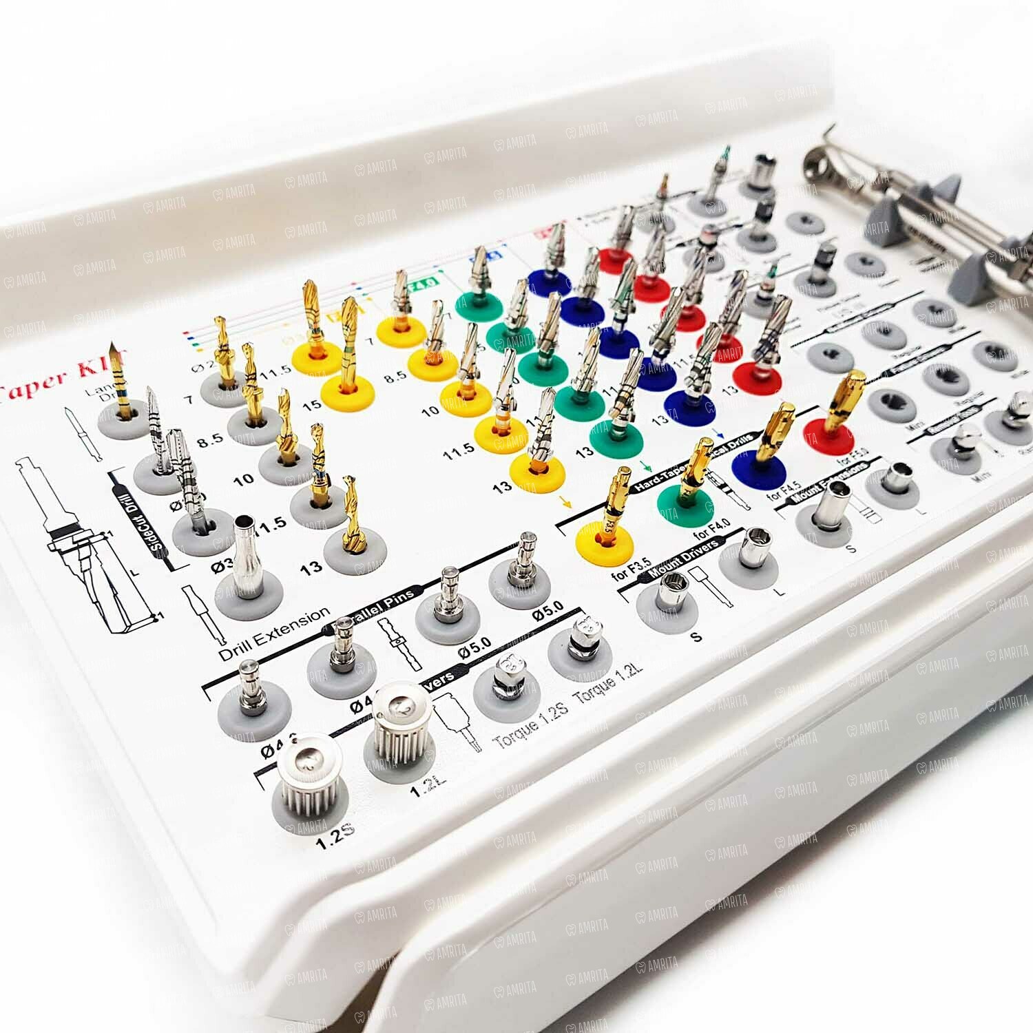 Taper kit osstem набор. Osstem 122 taper kit. Taper kit 122 хирургический набор осстем. Taper kit 122 osstem набор протокол. Имплантационный набор osstem.