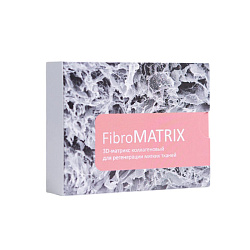 3D-матрикс коллагеновый Cardioplant FibroMATRIX, резорбируемый, для регенерации мягких тканей, 20х15 мм, 1 шт