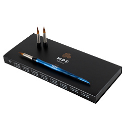 Revolution Master Kit - набор запасных наконечников для кисти (2 насадки + 1 кисть), размер 8