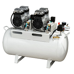 Компрессор воздушный медицинский безмасляный Mercury HK-3EW-55, 140 л