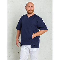 Блузон медицинский мужской White Wears «Дамир» Satory, синий, 50