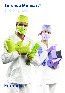 Обложка брошуры для Медицинская защитная маска, защита 3, трехслойная, зеленая, 50 шт
