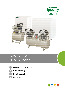 Обложка инструкции EKOM DK50 2X2V/110 - безмасляный компрессор для 4-х стоматологических установок без кожуха, без осушителя, с ресивером 110 л