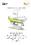 Обложка инструкции Стоматологическая установка AY-A 1000, нижняя подача, желтый