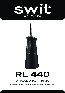 Обложка инструкции Ирригатор портативный SWIT by Revyline RL 440, черный