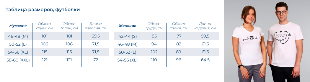 Таблица размеров_футболки_мед-одежда-ру